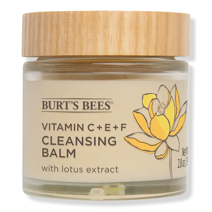 Vitamin C + E + F Cleansing Balm with Lotus Extract