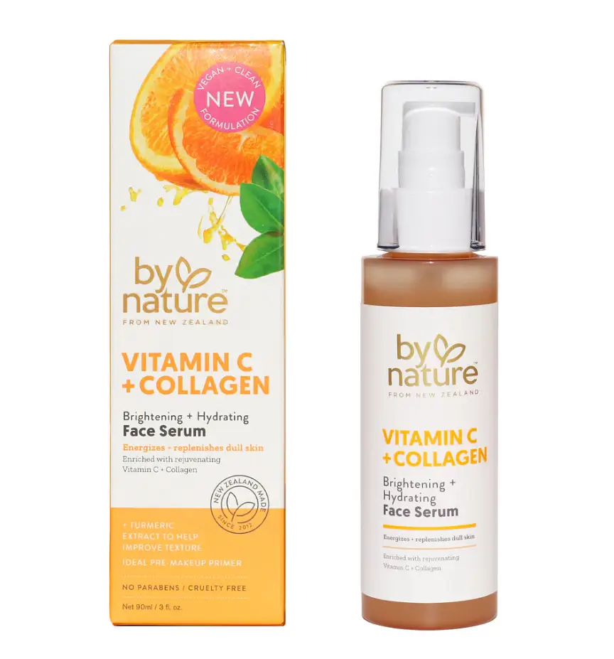 Brightening Face Serum with Vitamin C + Collagen