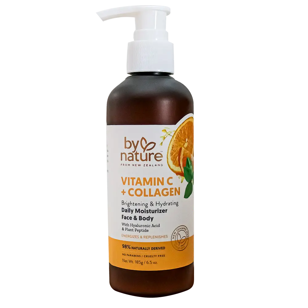 By Nature Vitamin C + Collagen Brightening & Hydrating Daily Moisturizer