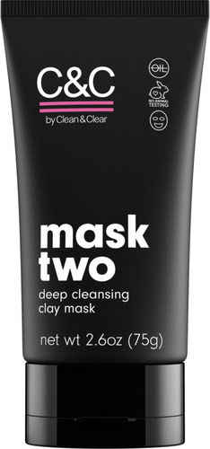 C&C by Clean & Clear Mask Two Deep Cleansing Clay Mask