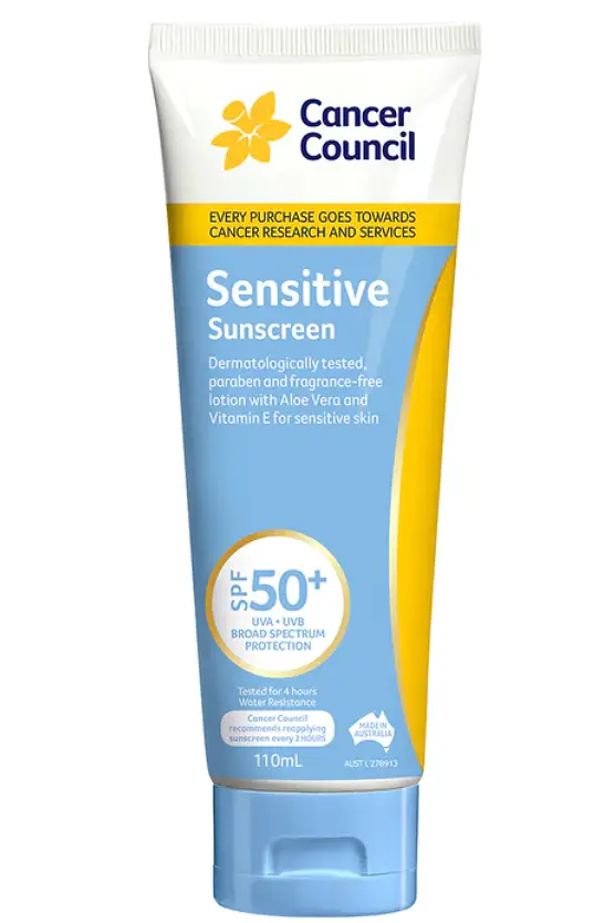 Sensitive Sunscreen SPF50+