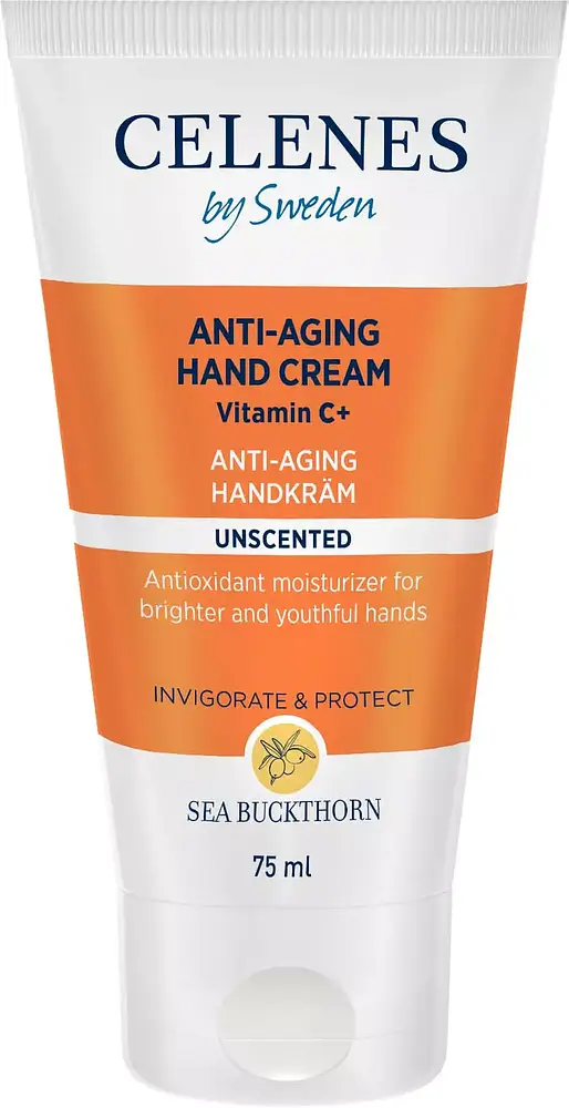 Celenes by Sweden Sea Buckthorn Anti-Aging Hand Cream Vitamin C+