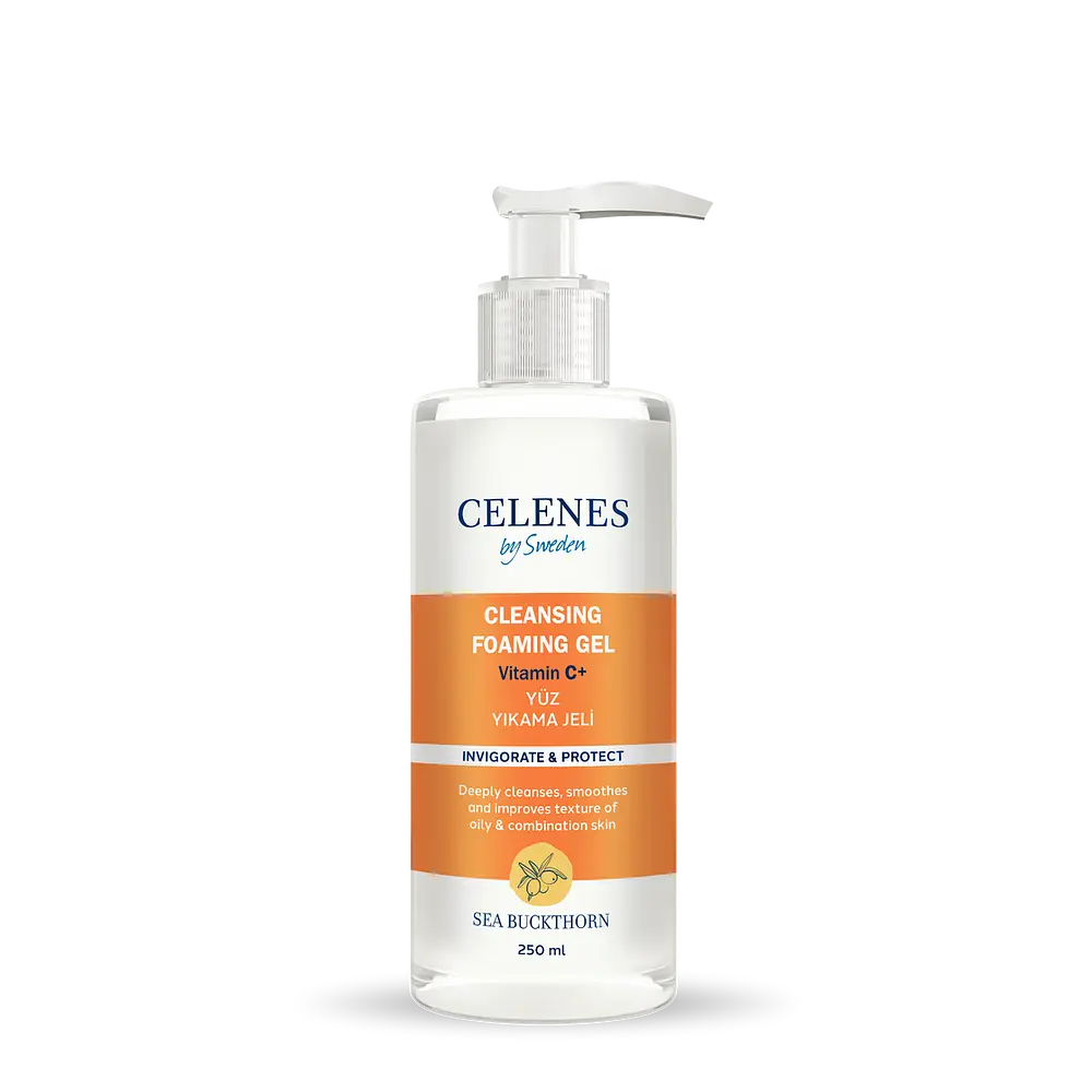 Celenes by Sweden Sea Buckthorn Vitamin C+ Cleansing Foaming Gel