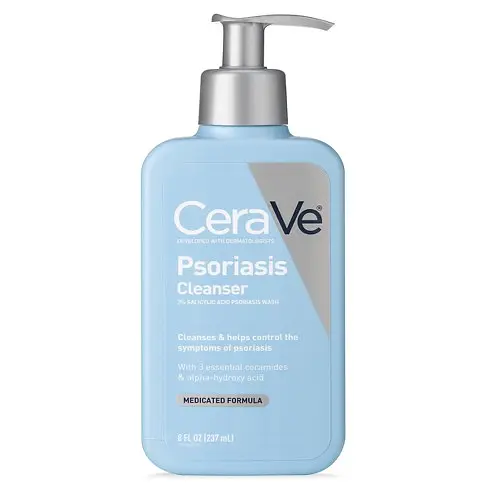 Cleanser for Psoriasis Treatment with Salicylic Acid