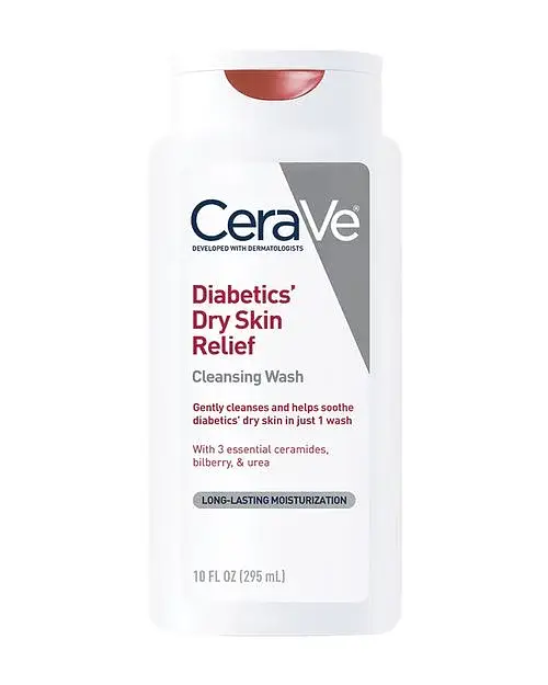 CeraVe Diabetics' Dry Skin Relief Cleansing Wash