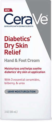 CeraVe Diabetics' Dry Skin Relief Hand and Foot Cream