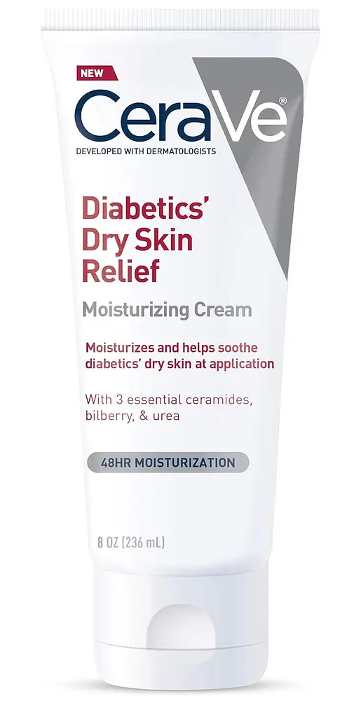 Diabetics Dry Skin Relief Moisturizing Cream