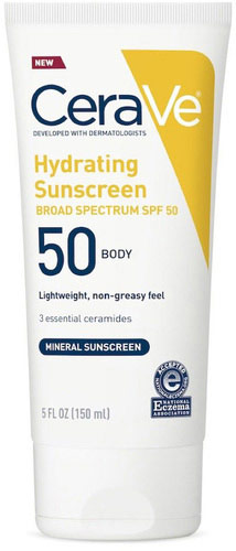 Hydrating Sunscreen SPF 50 Body Lotion