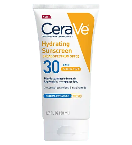 Hydrating Sunscreen With SPF 30 Sheer Tint