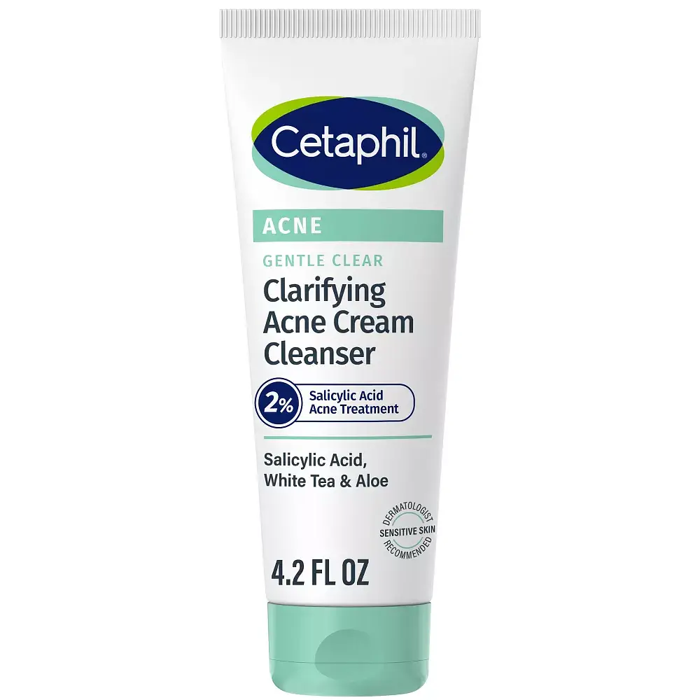 Gentle Clear Clarifying Acne Cream Cleanser