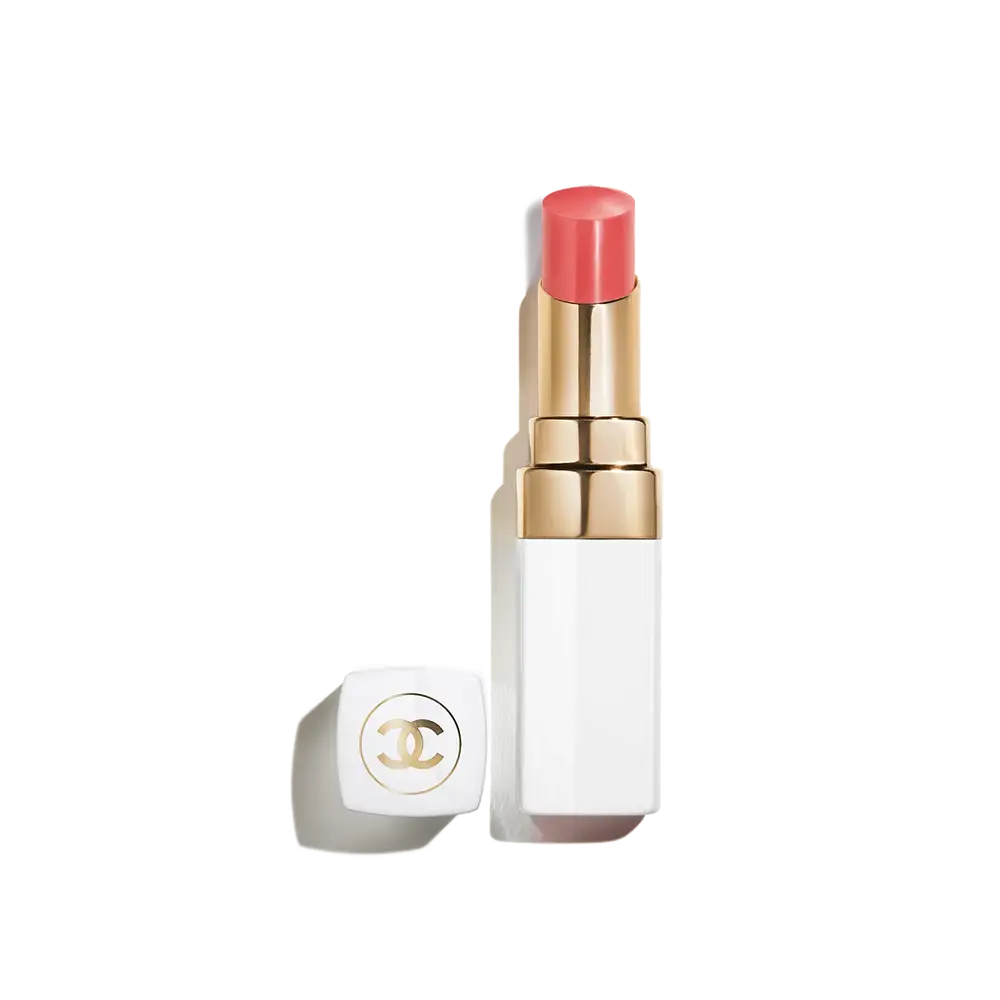 Chanel Rogue Coco Baume Hydrating Beautifying Tinted Lip Balm 916 Flirty Coral