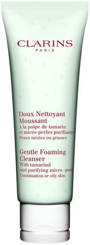 Clarins Gentle Foaming Cleanser with Tamarind For Combination to Oily Skin