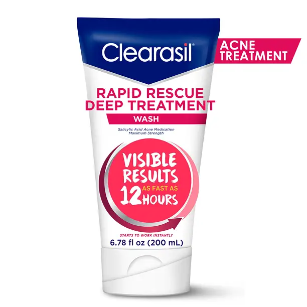 Clearasil Rapid Rescue Deep Treatment Wash