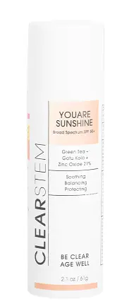 Clearstem Skincare Youaresunshine Sheer Broad-Spectrum SPF 50+