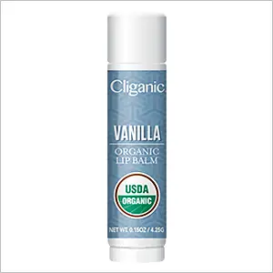 Cliganic Organic Lip Balm Vanilla
