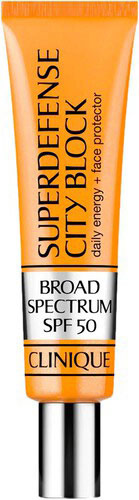 Superdefense City Block Broad Spectrum SPF 50 Daily Energy + Face Protector