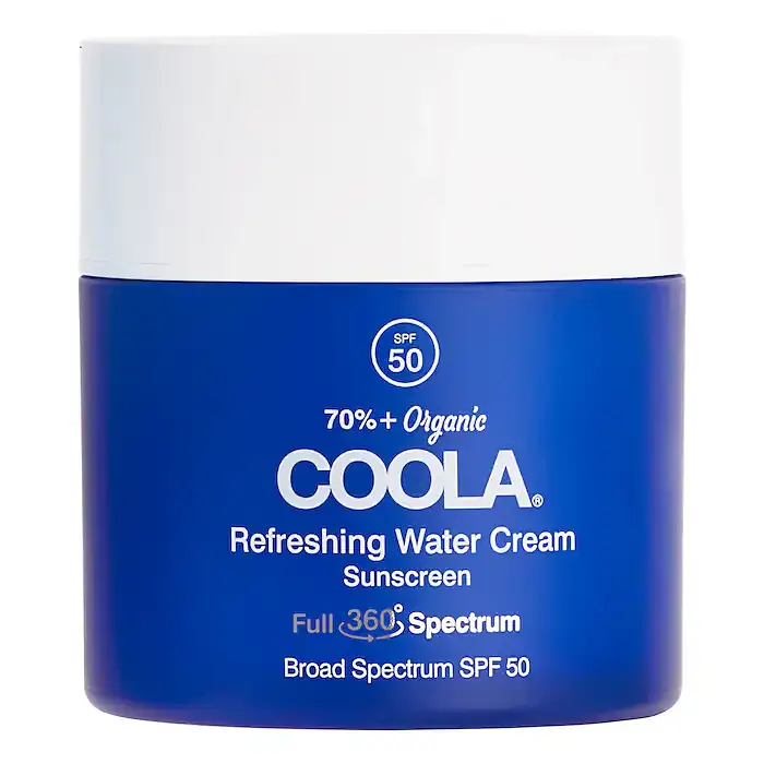 Refreshing Water Cream Organic Face Sunscreen SPF 50