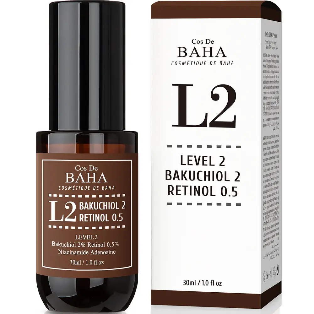 L2 Bakuchiol 2% + Retinol 0.5% Serum