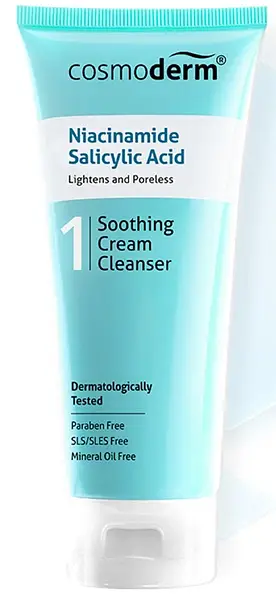 Niacinamide Salicylic Acid Soothing Cream Cleanser