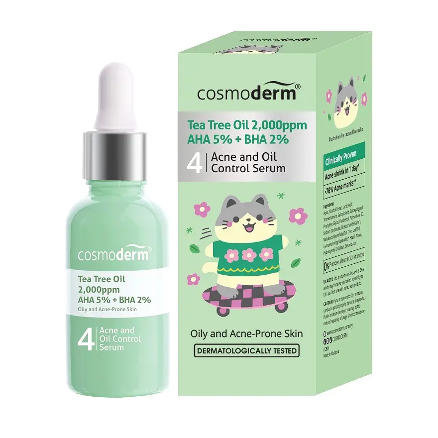 Tea Tree Oil Refining Oil Control Serum