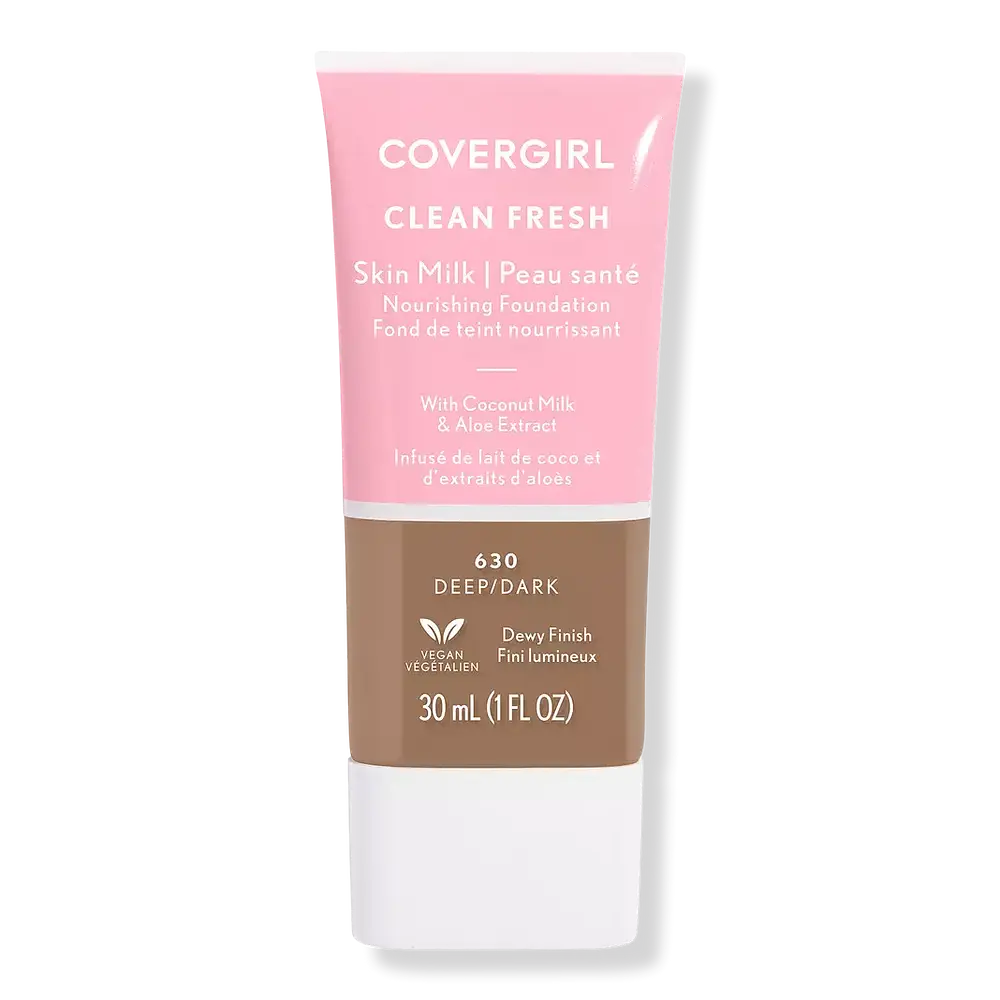 CoverGirl Clean Fresh Skin Milk Foundation Deep Dark 630