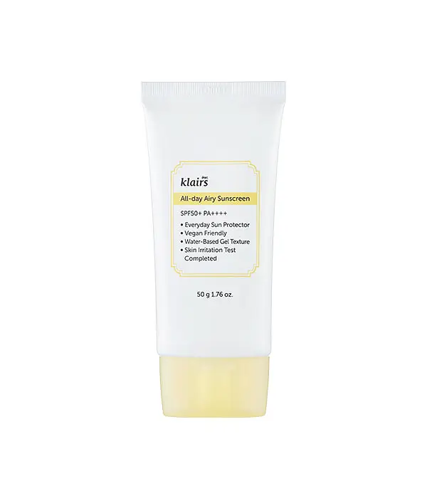 All-day Airy Sunscreen SPF50+ PA++++