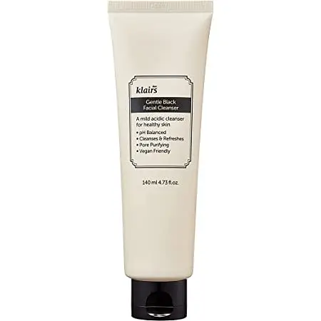 Gentle Black Facial Cleanser