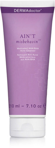 Dermadoctor Ain't Misbehavin' Medicated AHA/BHA Acne Cleanser