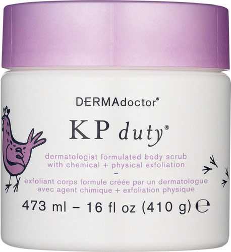 KP Duty Dermatologist Formulated Body Scrub with Chemical + Physical Exfoliation