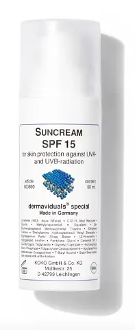 Suncream SPF 15