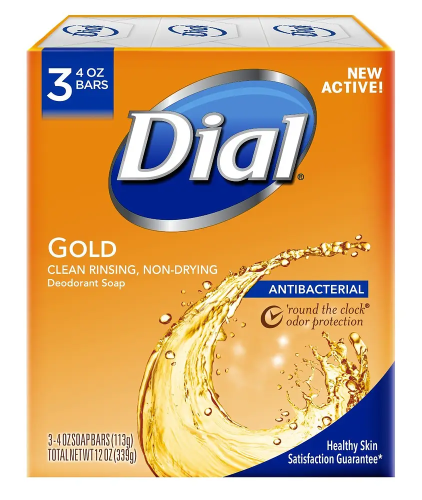 Gold Antibacterial Bar Soap