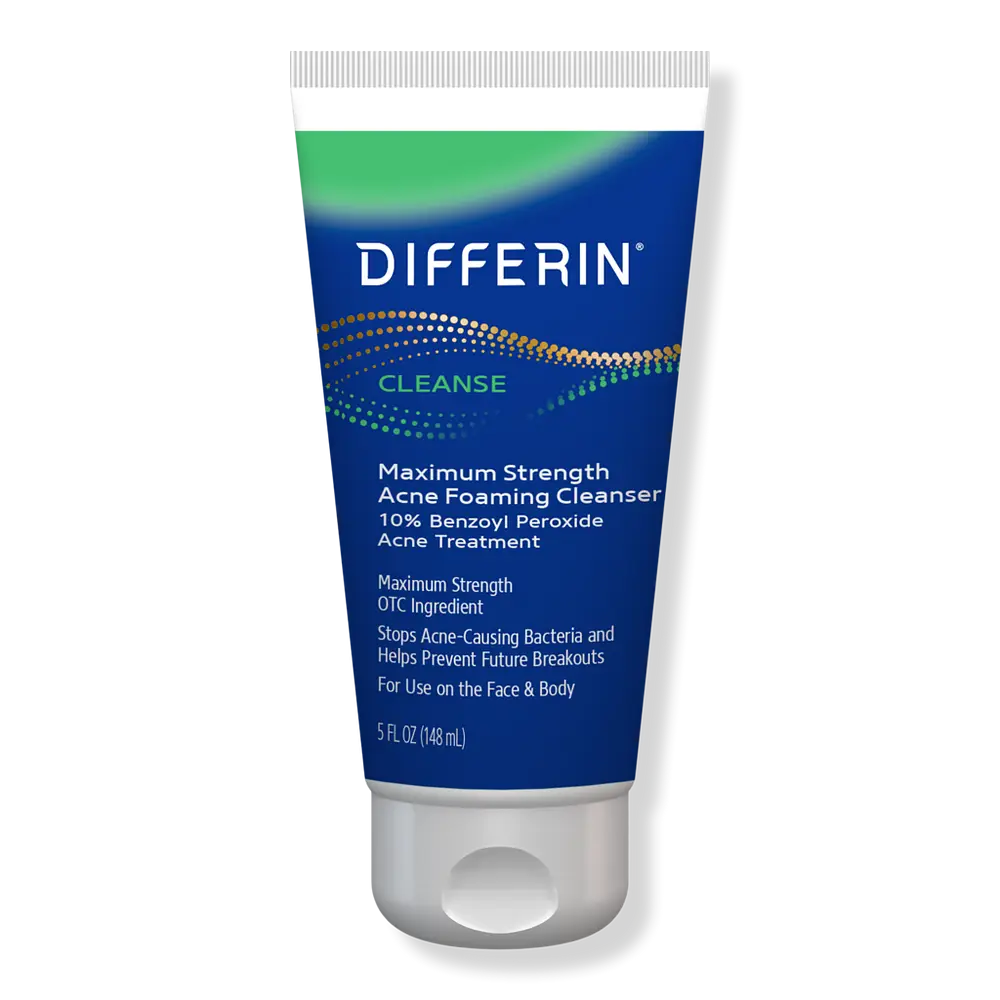 Differin Maximum Strength Acne Foaming Cleanser