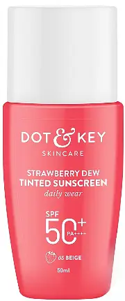 Dot & Key Skincare Strawberry Dew Tinted Sunscreen SPF 50+