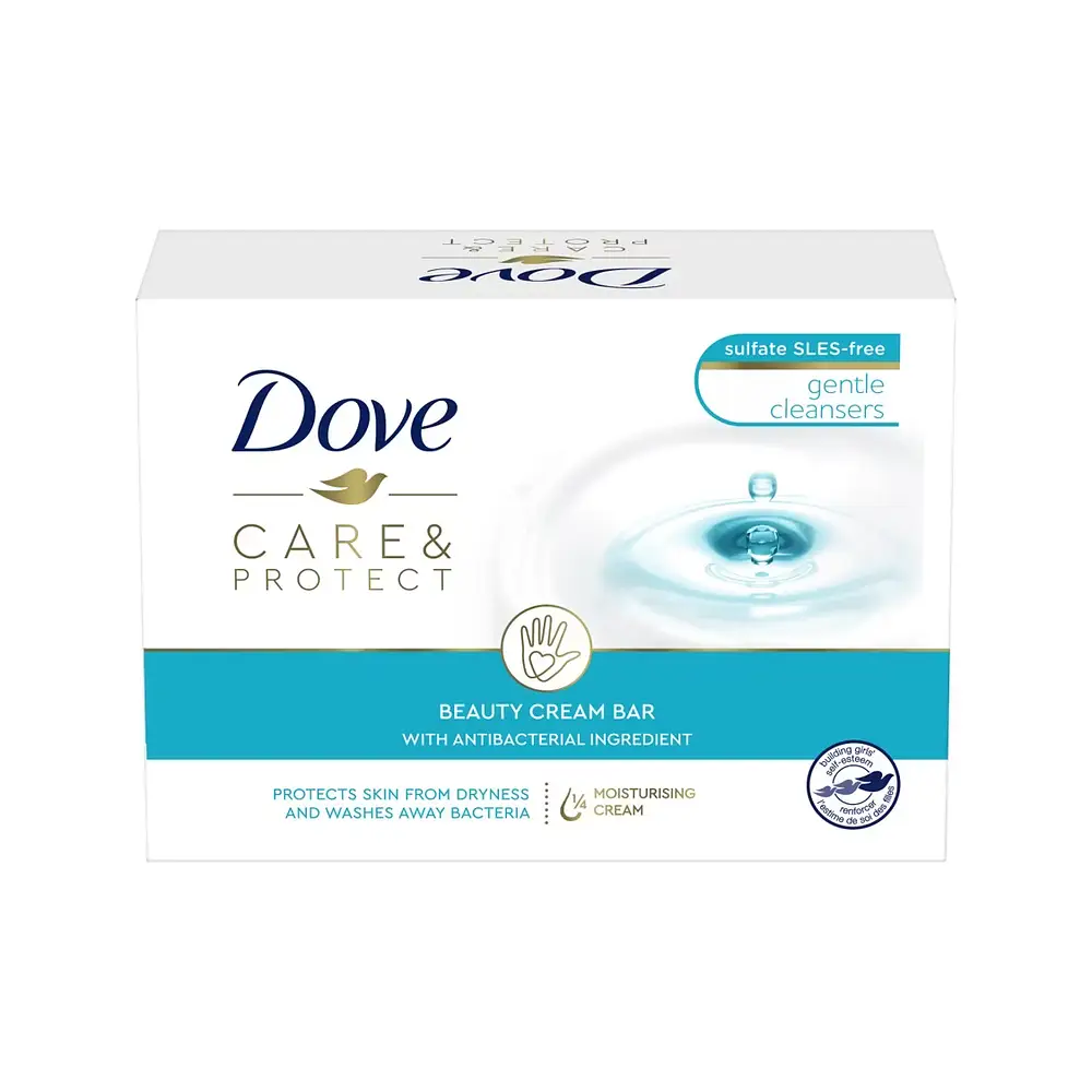 Dove Antibacterial Bar Care And Protect