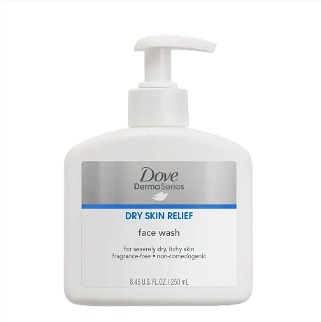 Dove DermaSeries Dry Skin Relief Milky Face Wash