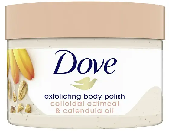 Dove Exfoliating Body Polish Colloidal Oatmeal Calendula