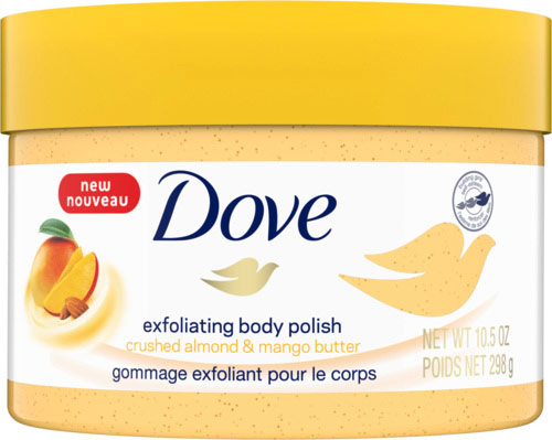 Dove Exfoliating Body Polish Crushed Almond and Mango Butter