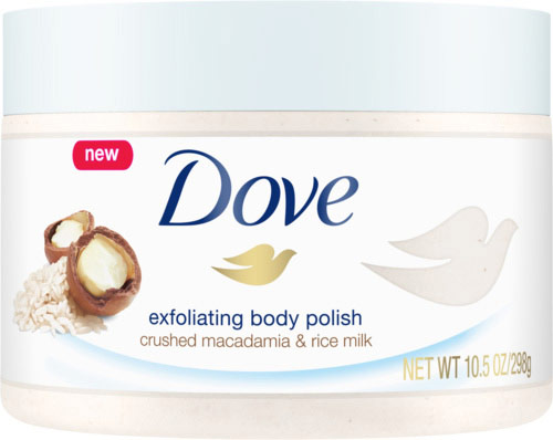 Dove Exfoliating Body Polish Crushed Macadamia & Rice Milk
