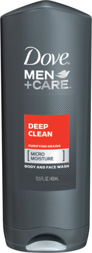 Dove Men+Care Deep Clean Body and Face Wash