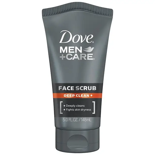 Dove Men+Care Deep Clean + Facial Cleanser Exfoliating Face Wash