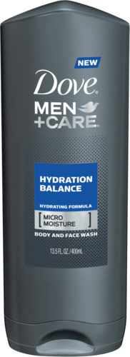 Men+Care Hydration Balance Body and Face Wash