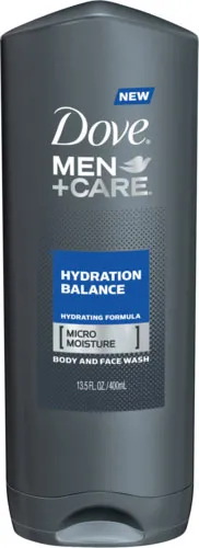 Men+Care Hydration Balance Body and Face Wash