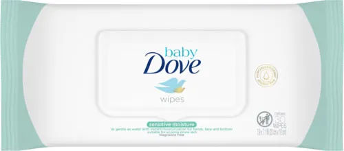 Dove Sensitive Moisture Hand and Face Wipes