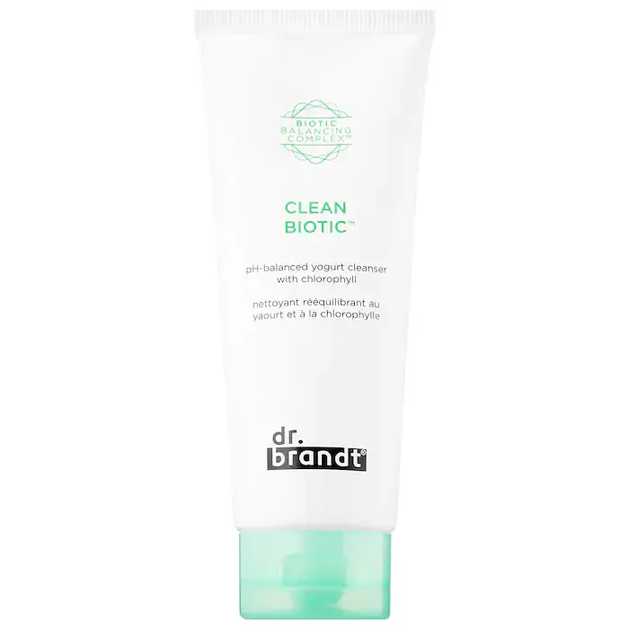 Dr. Brandt Skincare Clean Biotic Ph-balanced Yogurt Cleanser With Chlorophyll