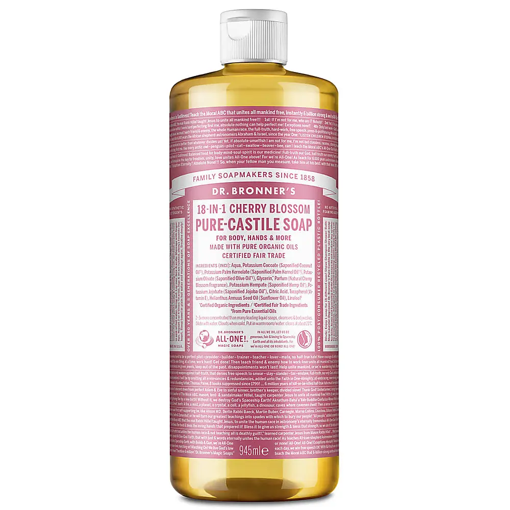 Pure-Castile Liquid Soap Cherry Blossom