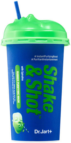 Shake & Shot Rubber Purifying Mask with Spirulina