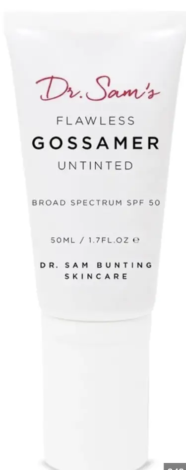 Dr Sams Flawless Gossamer Untinted SPF 50