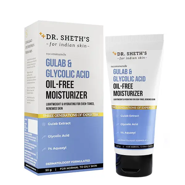 Oil-Free Moisturizer Gulab Glycolic Acid