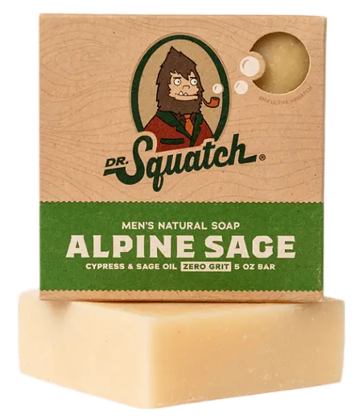 Dr. Squatch Alpine Sage Bar Soap