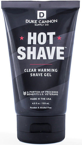 Duke Cannon Supply Co Hot Shave Clear Warming Shave Gel